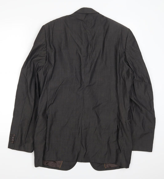 El Corte Inglés Mens Grey   Jacket Suit Jacket Size 42