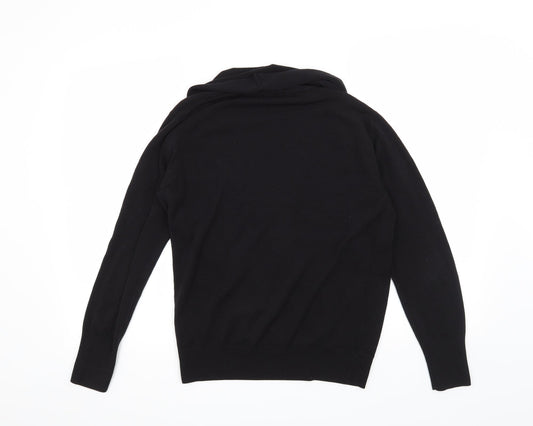 Marks and Spencer Womens Black   Pullover Jumper Size 14