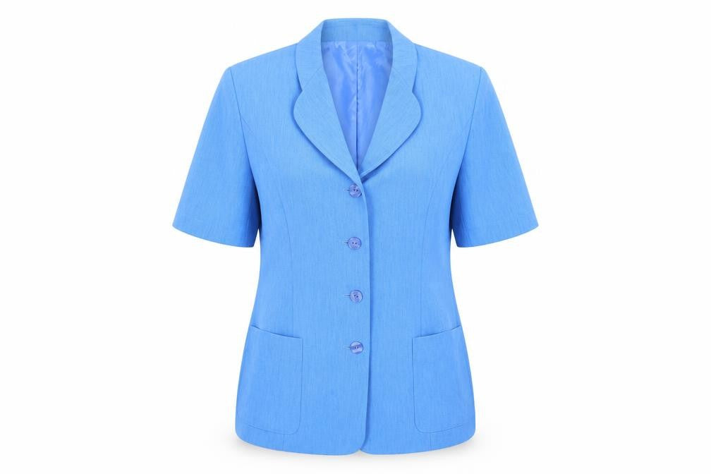 LUCIA Womens Blue   Jacket Blazer Size 14