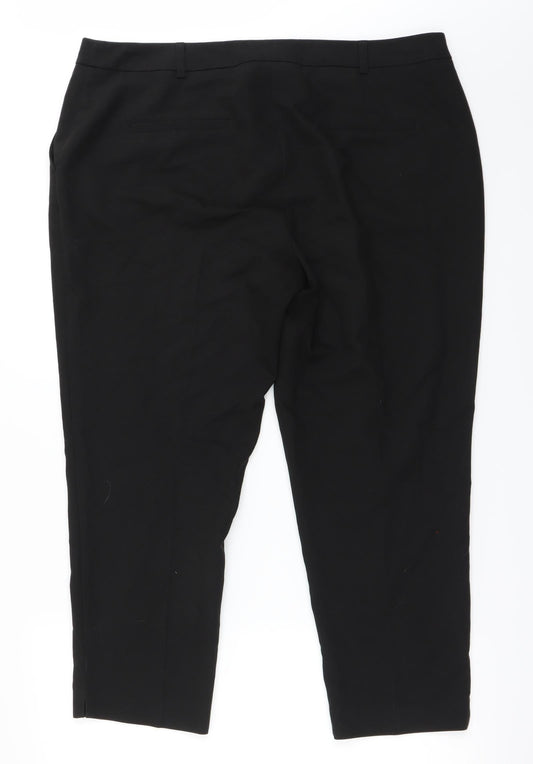 Dorothy Perkins Womens Black   Trousers  Size 16 L22 in