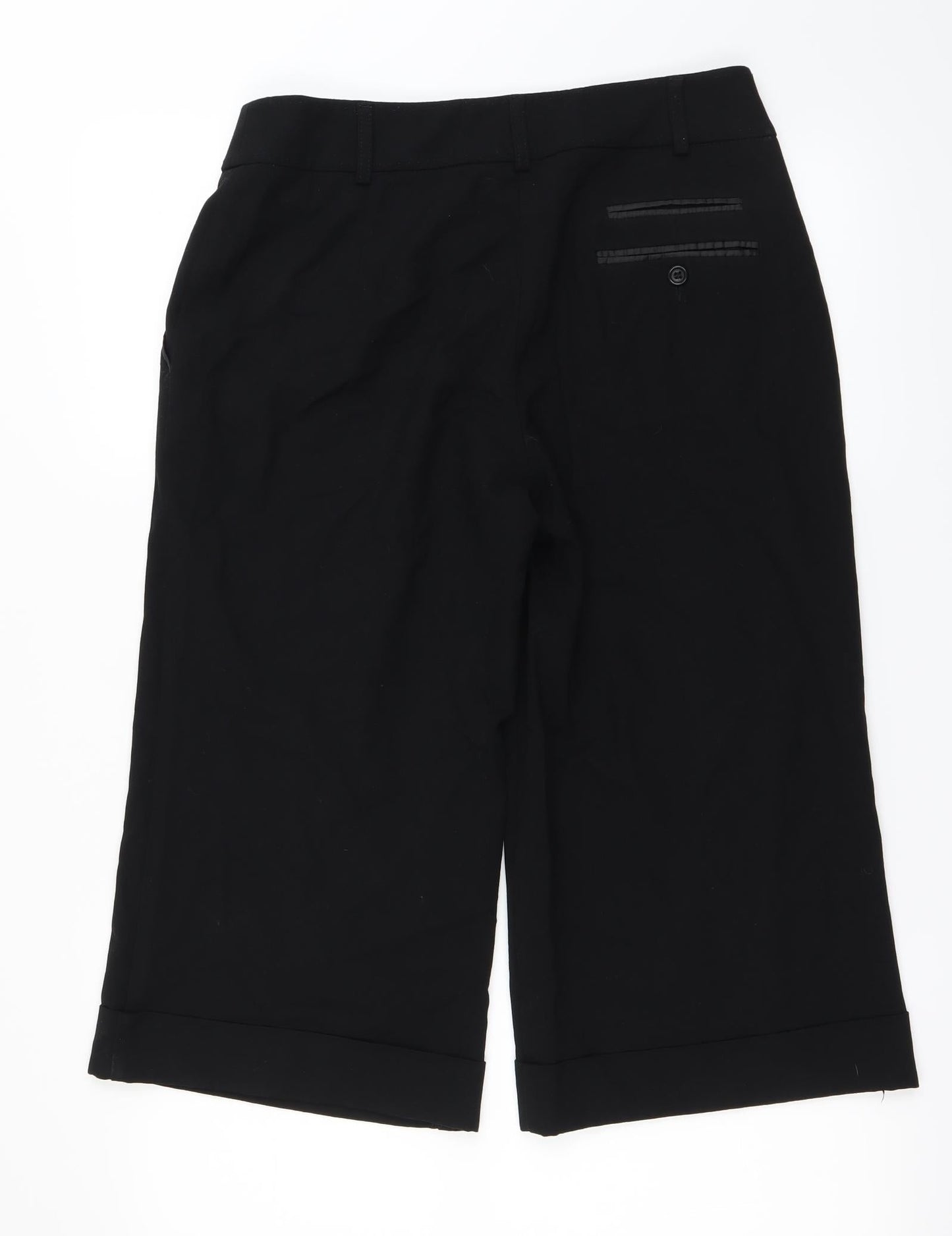 Marks and Spencer Womens Black   Trousers  Size 12 L20 in