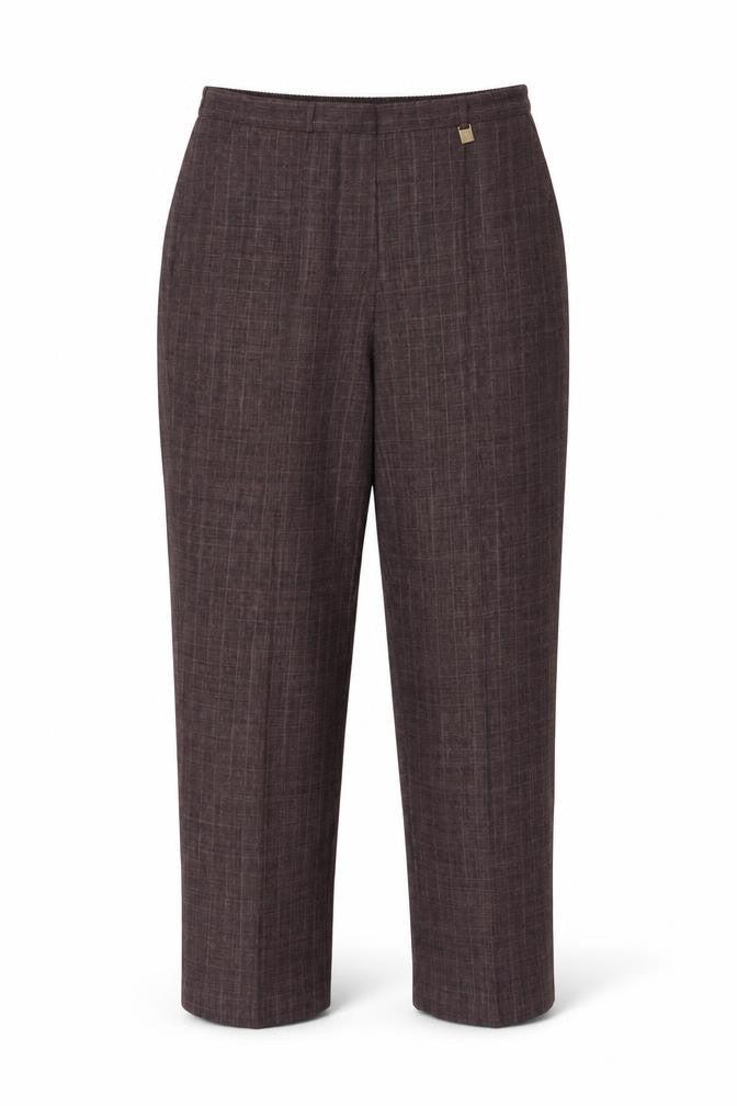 BM Womens Purple   Trousers  Size 14 L23 in