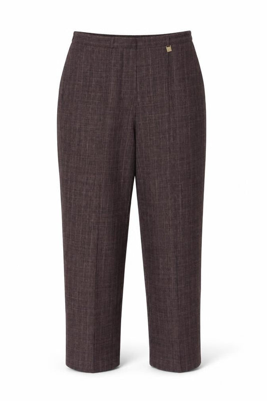 BM Womens Purple   Trousers  Size 14 L23 in