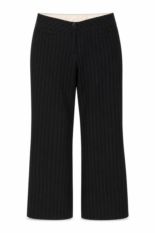 New Look Womens Black   Trousers  Size 14 L27 in