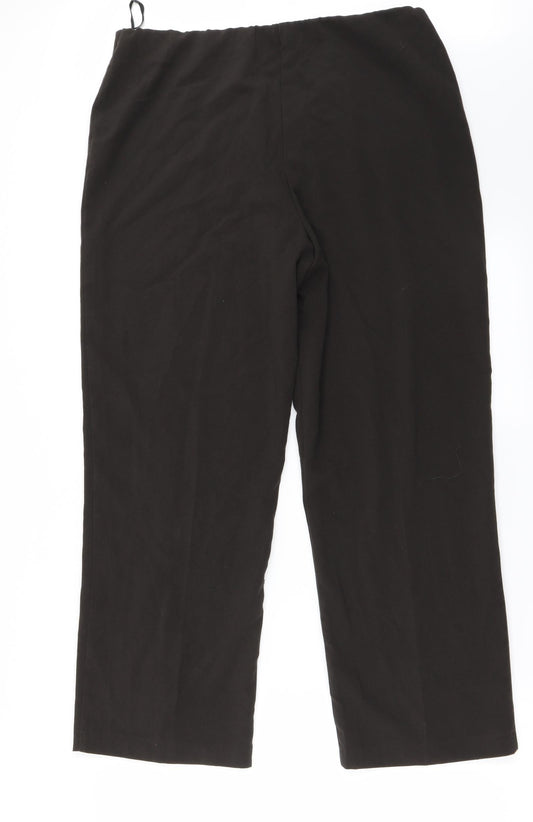 Autonomy Womens Brown   Trousers  Size 14 L21 in