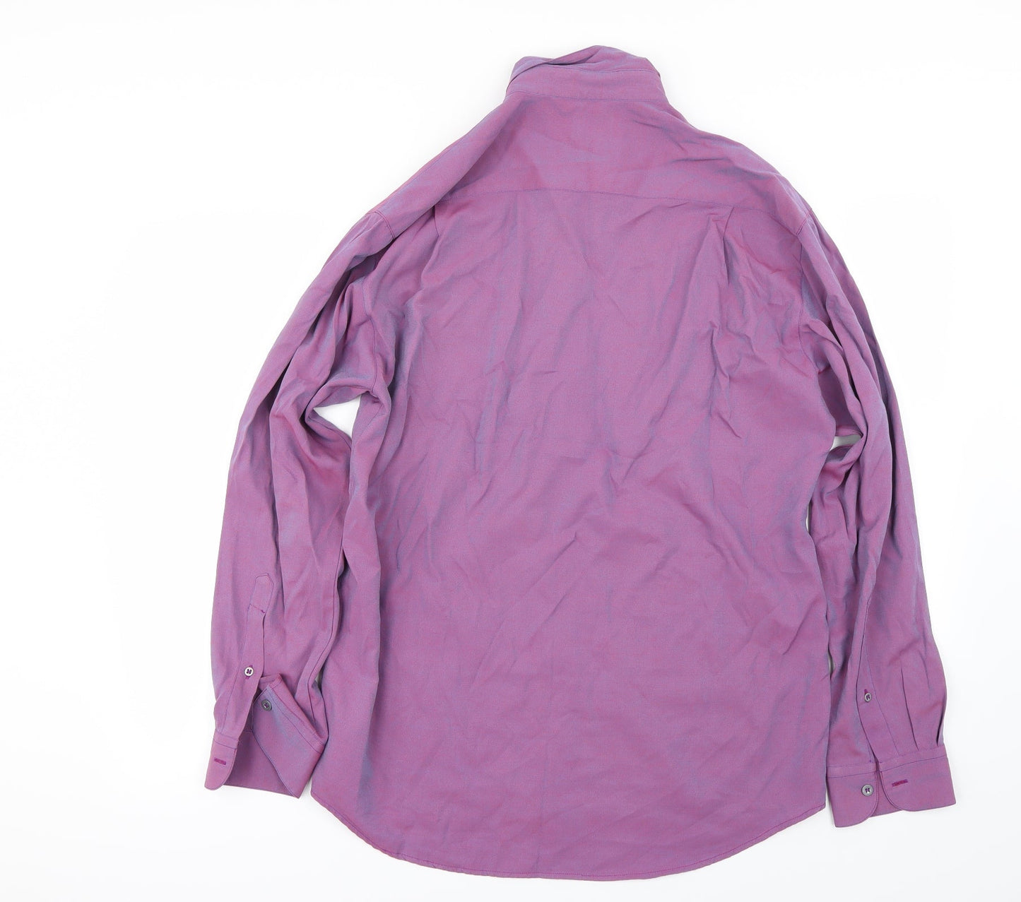 Burton Mens Purple    Button-Up Size M