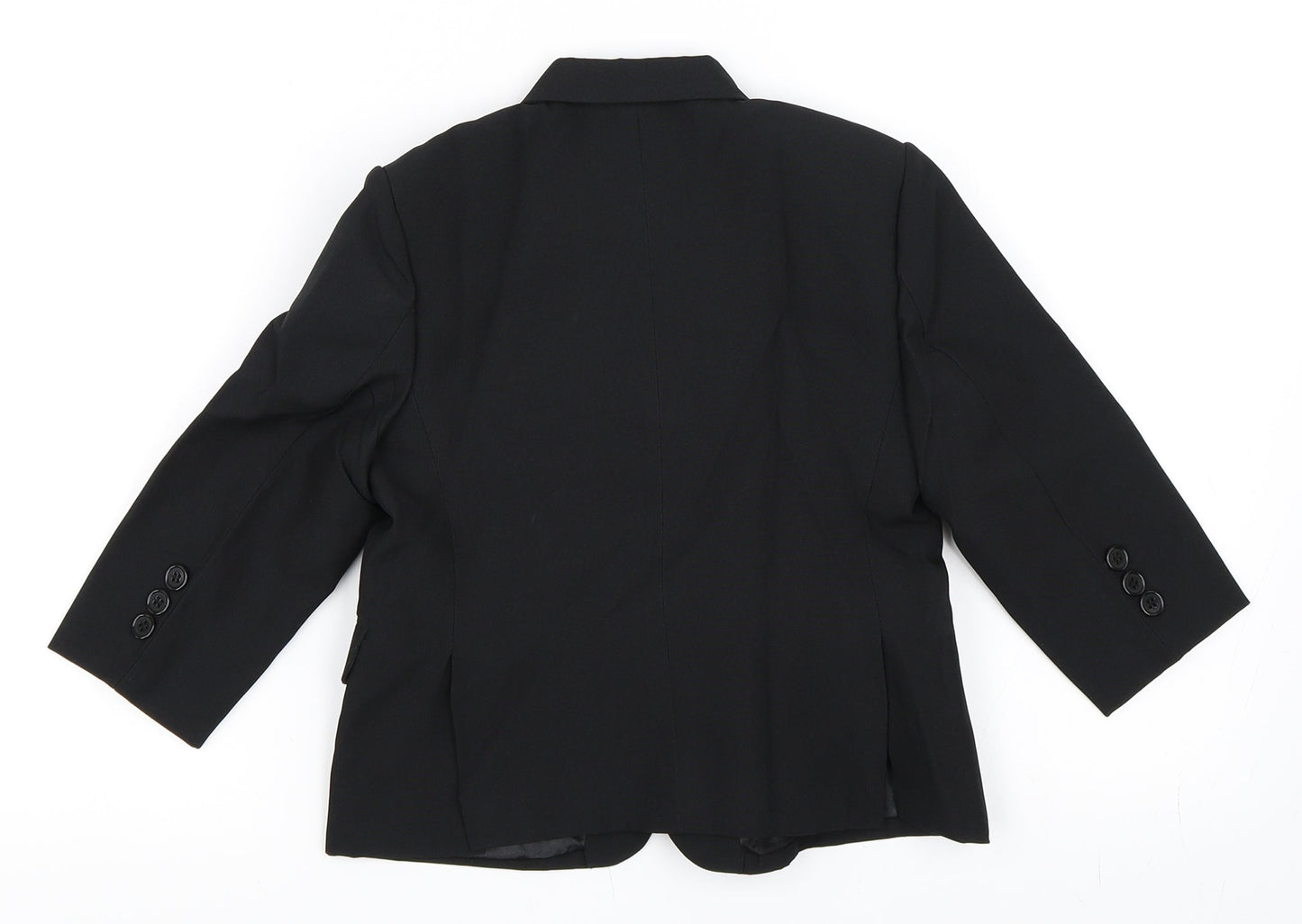 Click U.S.A  Boys Black   Jacket Blazer Size S
