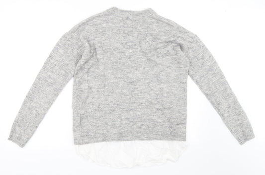 NEXT Womens Grey   Pullover Jumper Size 10