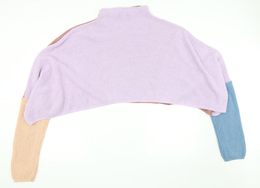 PRETTYLITTLETHING Womens Pink   Pullover Jumper Size 14
