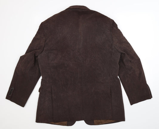 Marks and Spencer Mens Brown   Jacket Suit Jacket Size 42