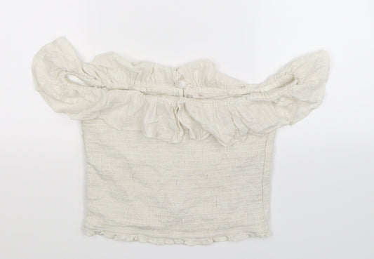 Zara Womens White   Basic Tank Size XS