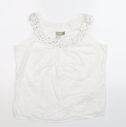 The Territory Ahead Womens White   Basic Tank Size M