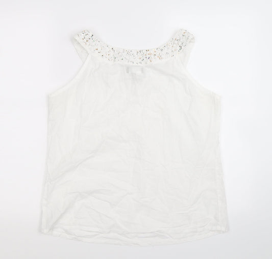 The Territory Ahead Womens White   Basic Tank Size M