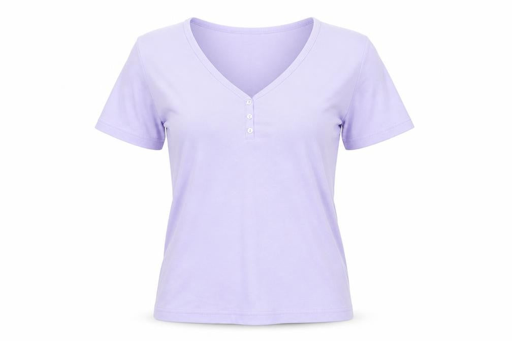 Classics  Womens Purple   Basic T-Shirt Size S