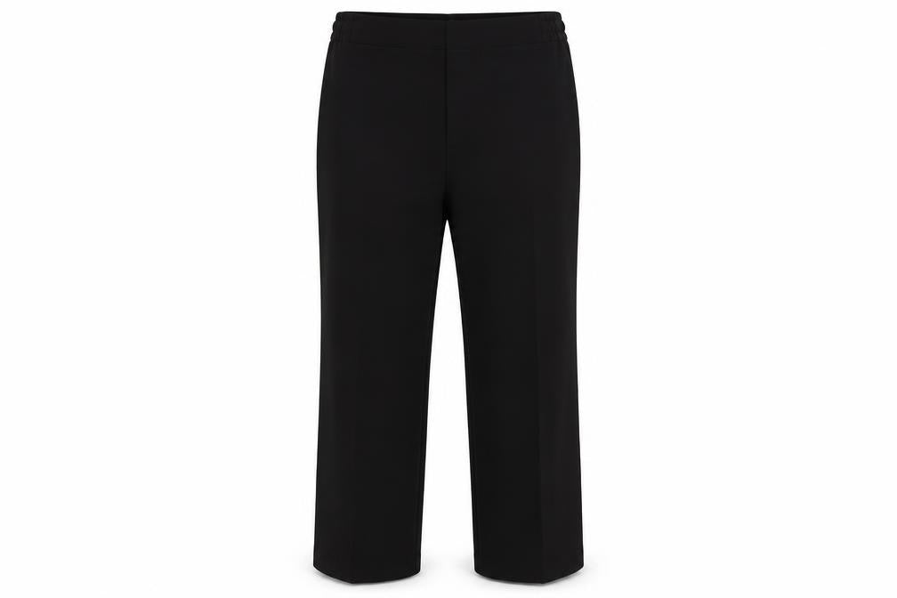 Preworn Womens Black   Trousers  Size 16 L31 in