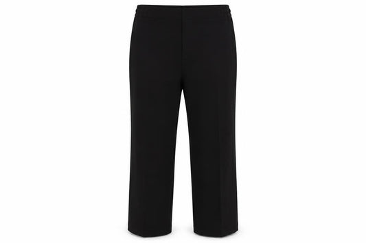 Preworn Womens Black   Trousers  Size 16 L31 in