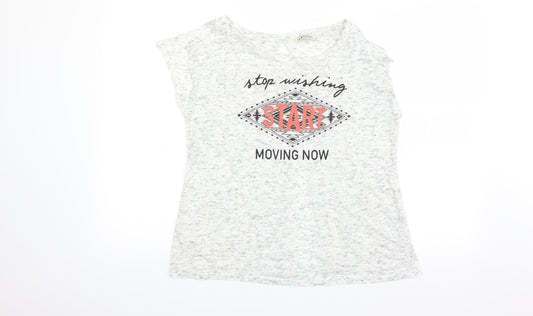 low casual Womens White    Tank Size 18