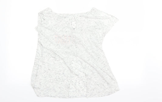 low casual Womens White    Tank Size 18