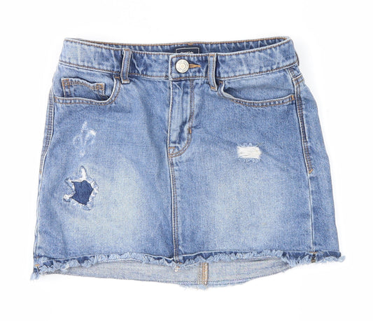 Gap Girls Blue   Cargo Skirt Size 7 Years