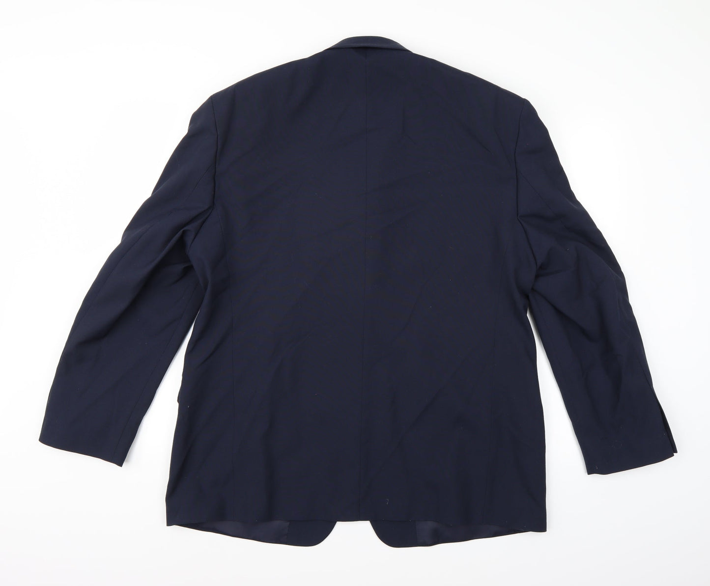 Essentials Mens Blue  Rayon Jacket Suit Jacket Size 44