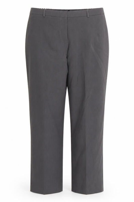 Essential Collection Womens Grey  Rayon Trousers  Size 18 L26 in