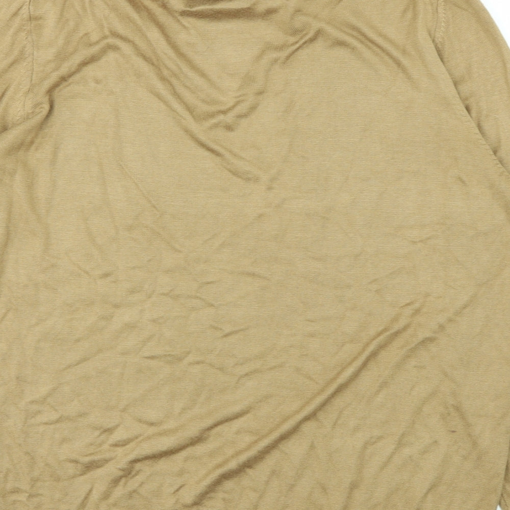 Burton Womens Beige   Basic T-Shirt Size XL