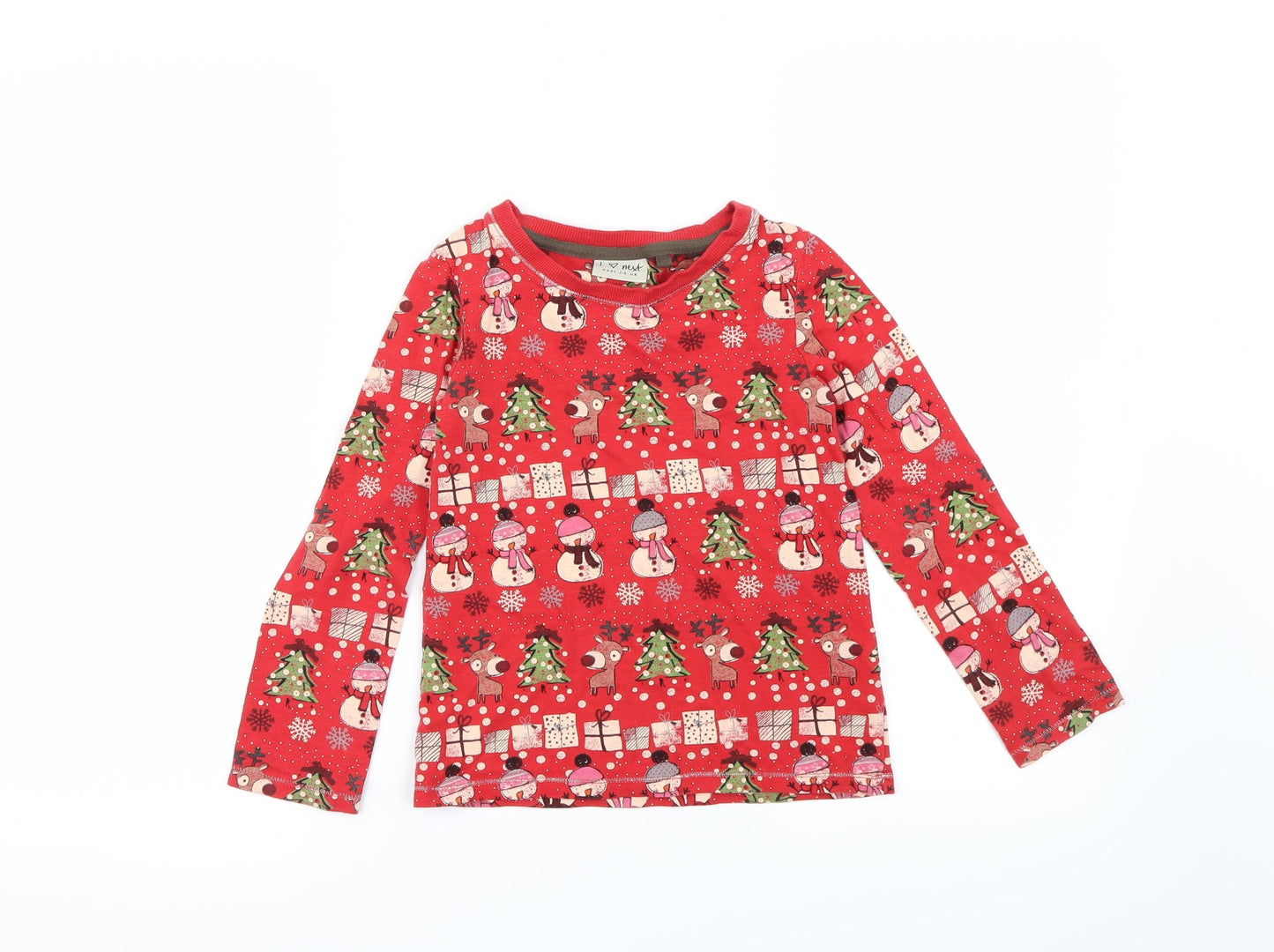NEXT Boys Red   Basic T-Shirt Size 6 Years