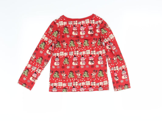NEXT Boys Red   Basic T-Shirt Size 6 Years