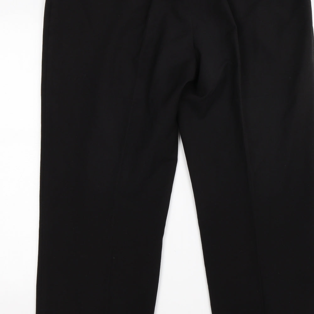 Essential Collection Womens Black   Trousers  Size 16 L27 in - work office