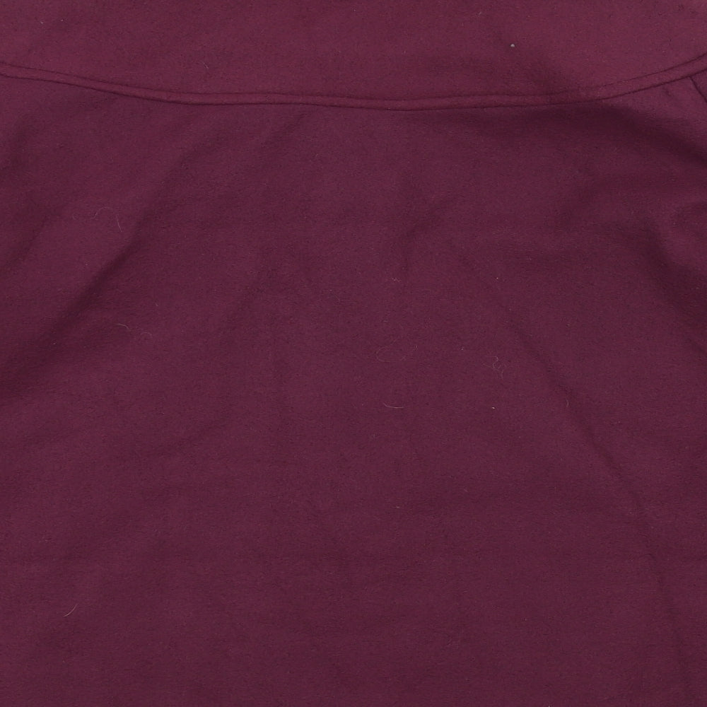 Anne De Lancay Womens Purple   Jacket Coat Size 14