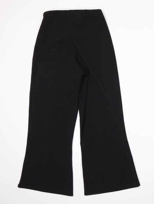 Missguided Womens Black   Trousers  Size 10 L25 in