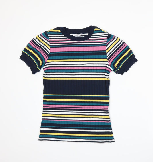edc by Esprit Womens Multicoloured Striped  Pullover Jumper Size XS