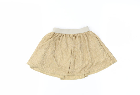 Gap Girls Gold   Pettiskirt Skirt Size 12-18 Months