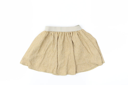 Gap Girls Gold   Pettiskirt Skirt Size 12-18 Months