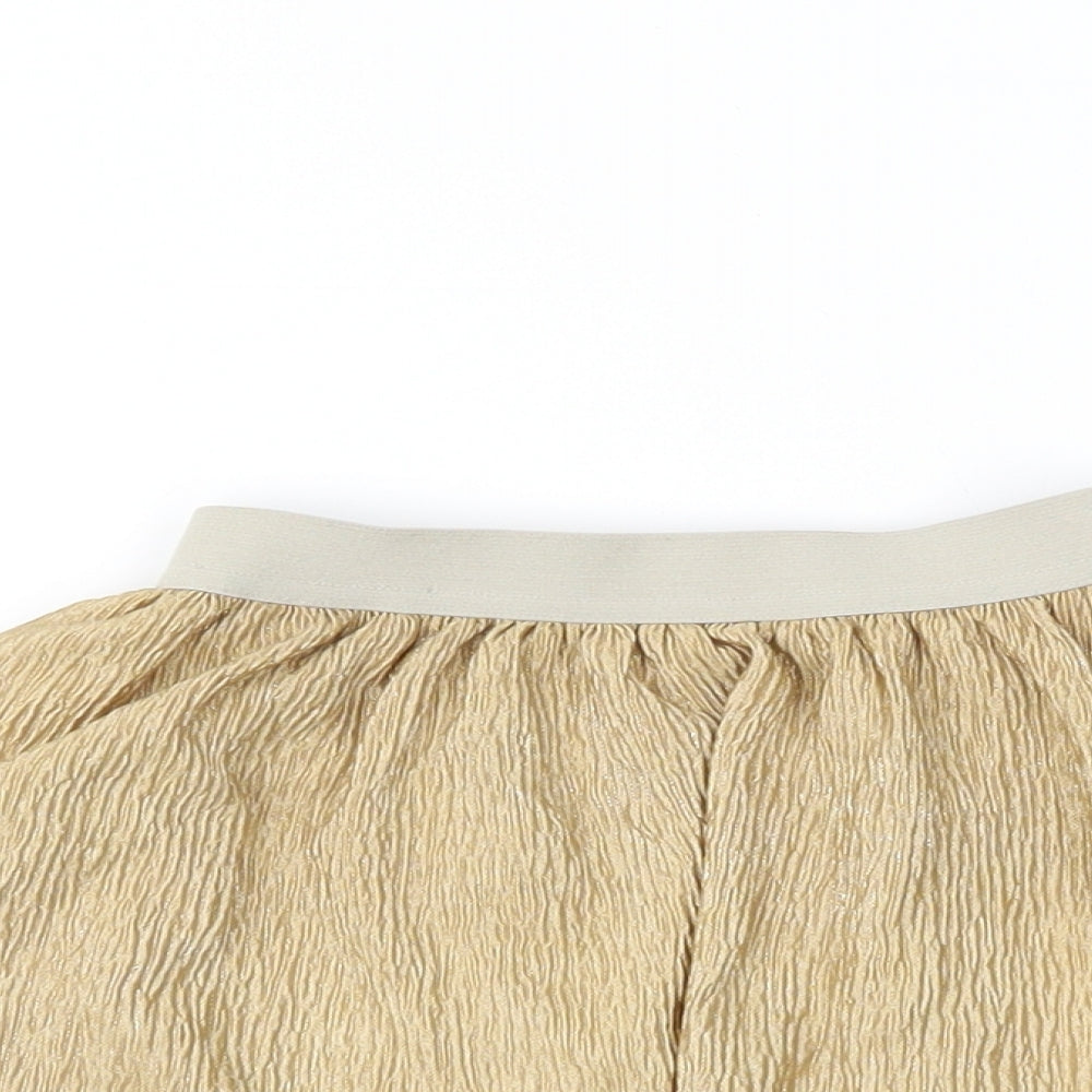 Gap Girls Gold   Pettiskirt Skirt Size 12-18 Months