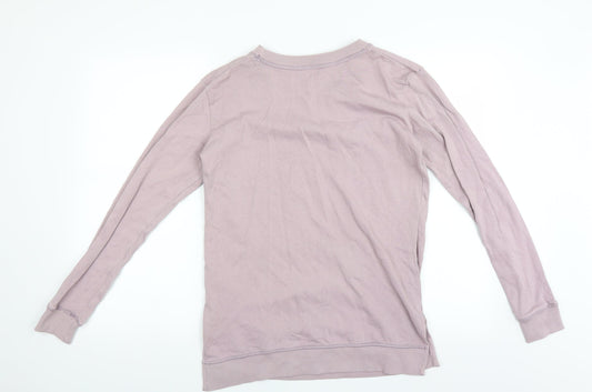 NEXT Womens Purple   Pullover Sweatshirt Size XS