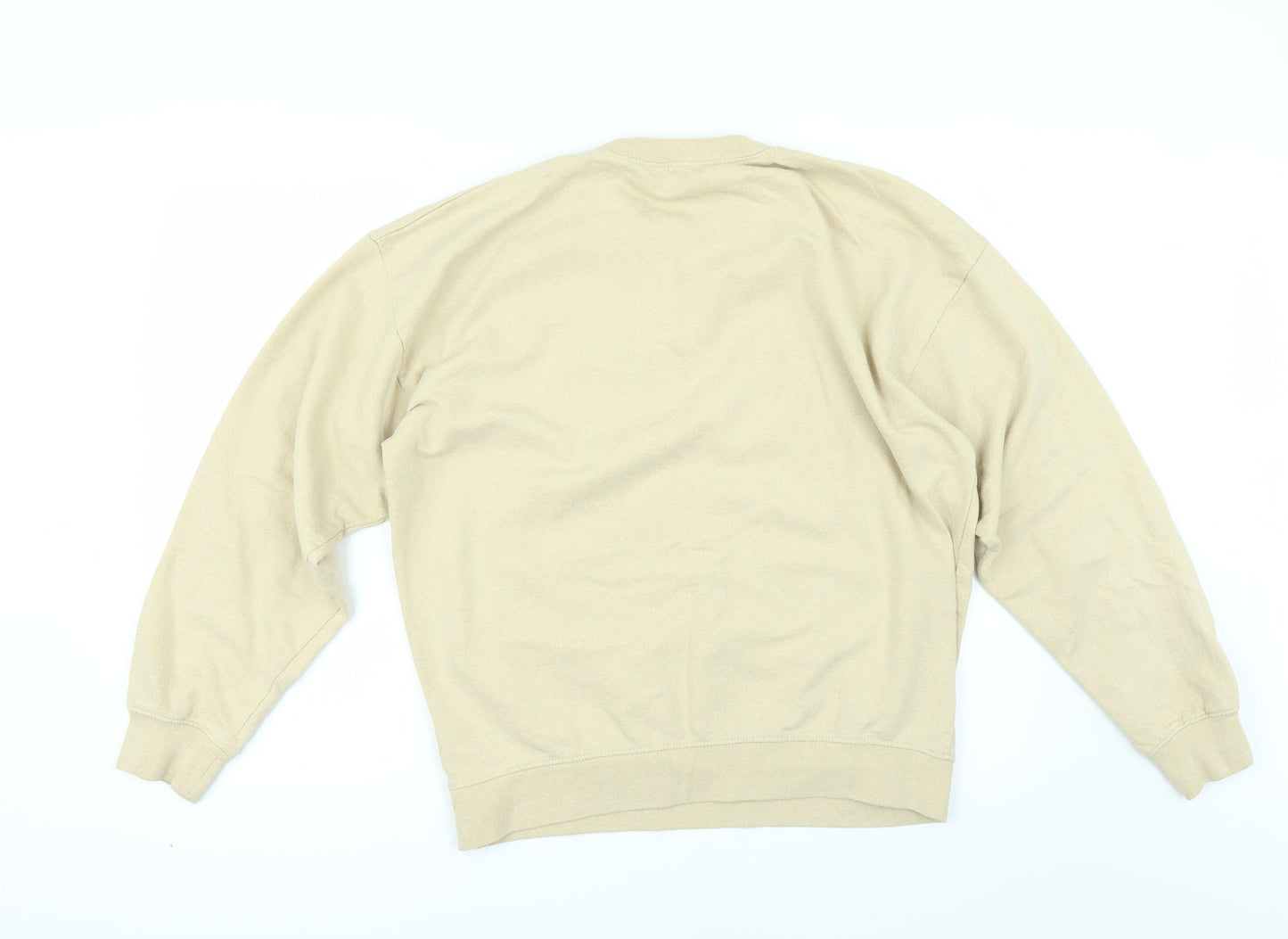 SHOCK Womens Beige   Pullover Hoodie Size L