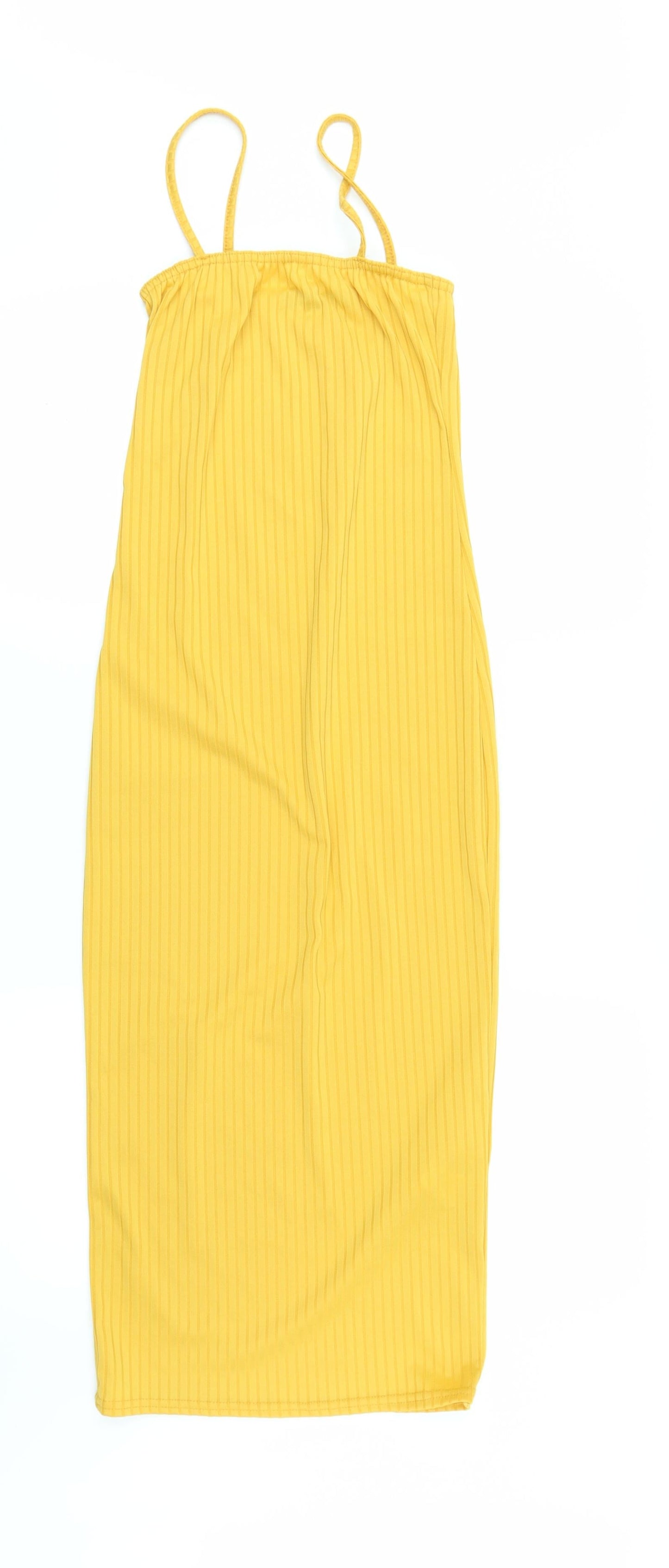 I SAW IT FIRST Womens Yellow   Pencil Dress  Size 6