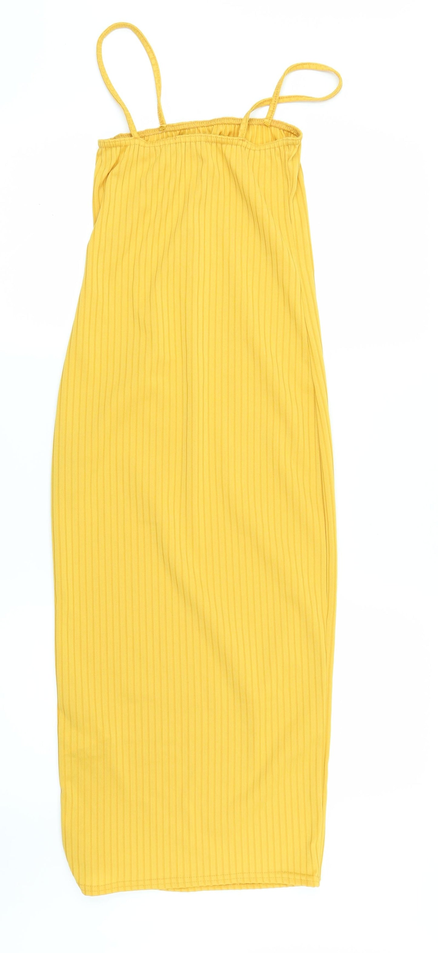 I SAW IT FIRST Womens Yellow   Pencil Dress  Size 6
