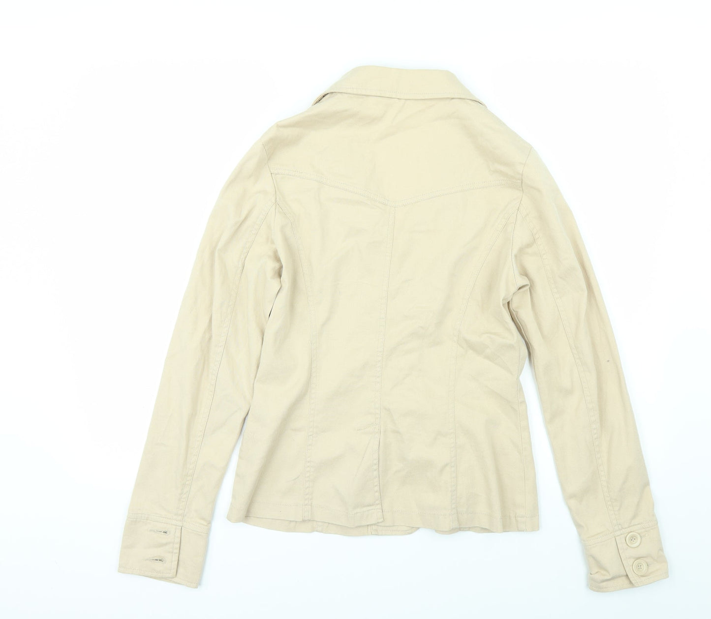 Portobello punk Womens Beige   Jacket  Size 12