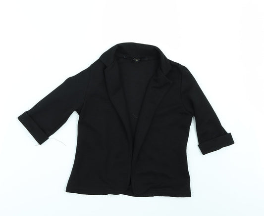 Cosmic Kids Girls Black   Jacket  Size 10 Years