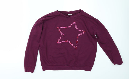 Gymboree Womens Red   Pullover Sweatshirt Size 14