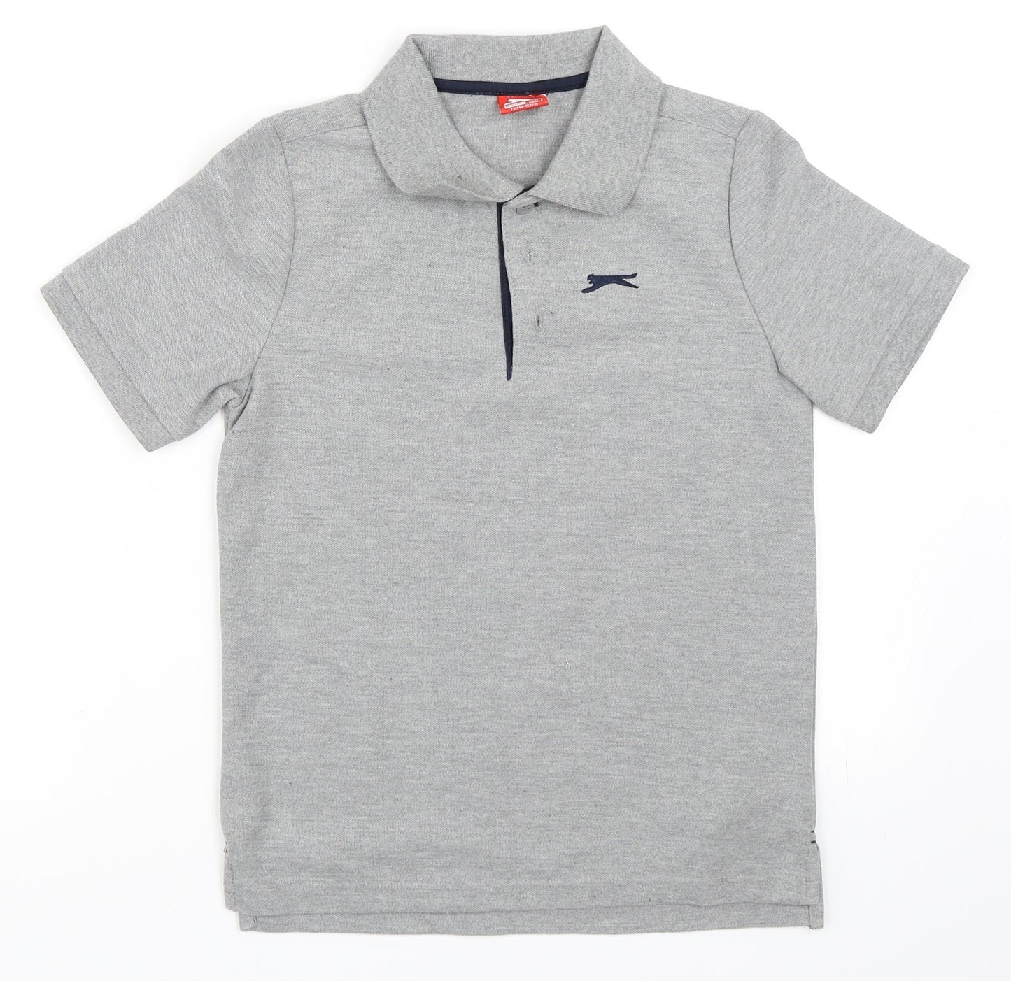 Slazenger Boys Grey   Basic Polo Size 11-12 Years