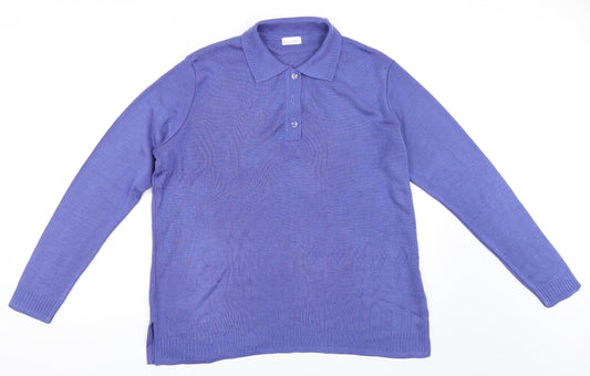 Sedagyl Womens Purple   Pullover Jumper Size 14