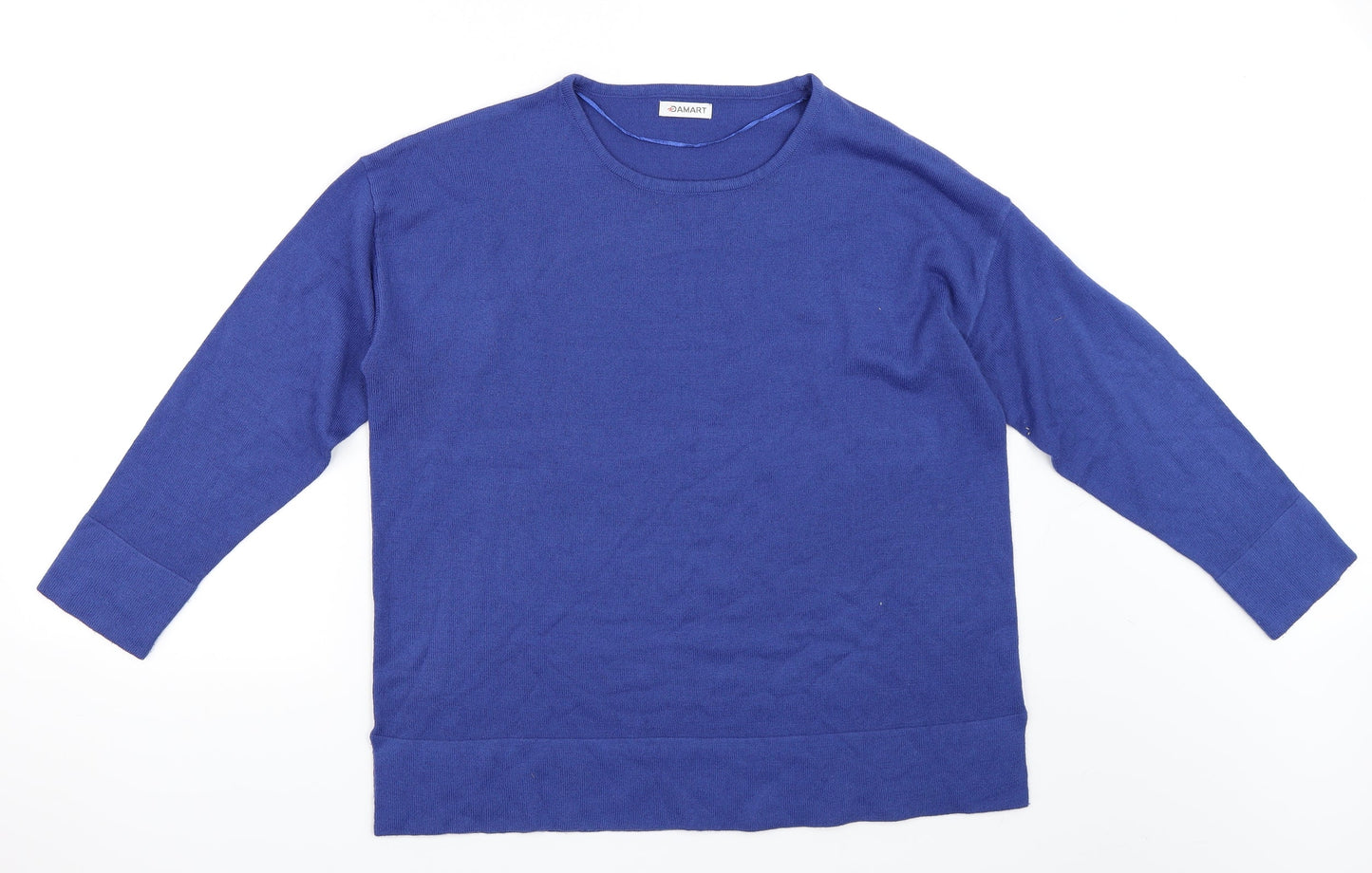 Damart Womens Blue   Pullover Jumper Size 14
