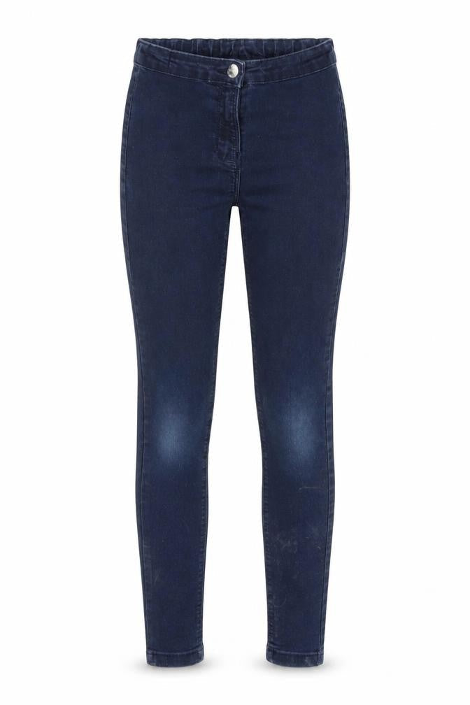 Front view of Preworn girls’ blue skinny jeans, size 12, years