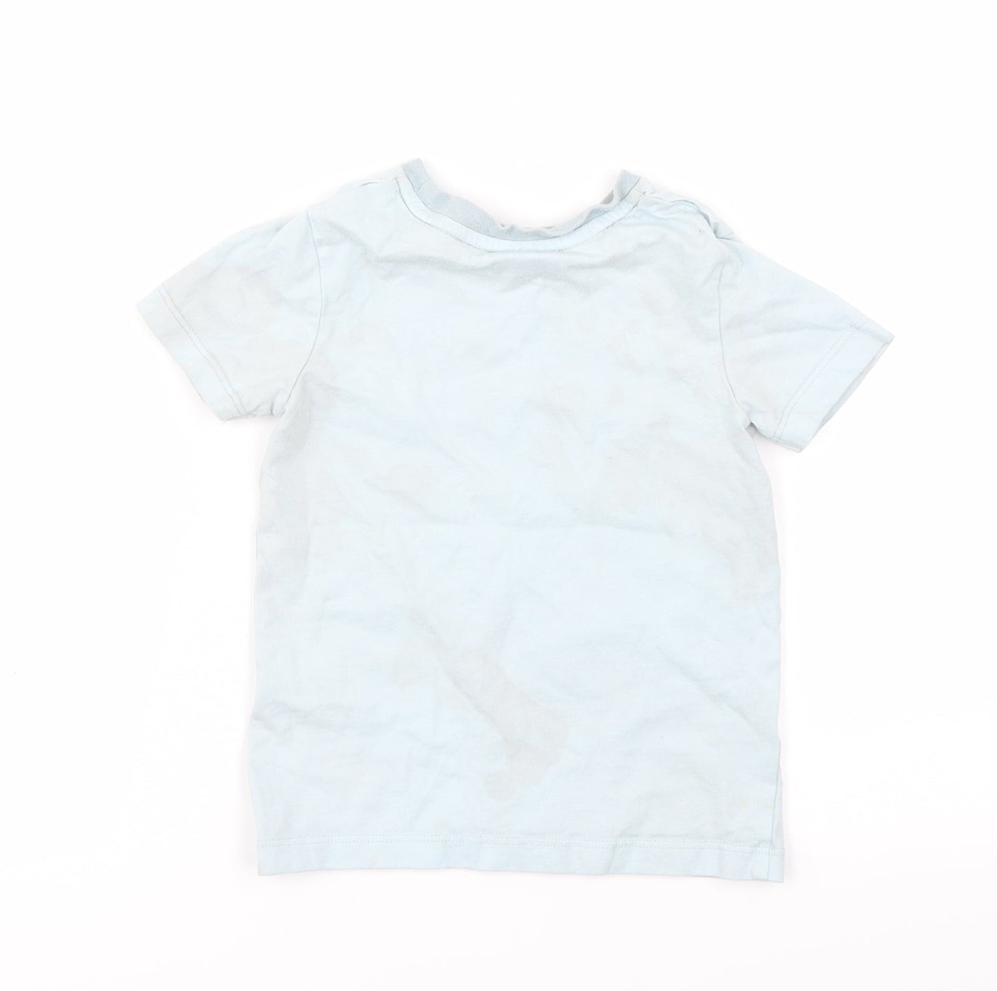 George Boys Blue   Basic T-Shirt Size 2-3 Years