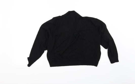 Wallis Womens Black   Cardigan Jumper Size L