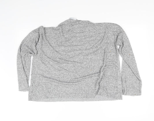 Zara Womens Grey   Basic T-Shirt Size S