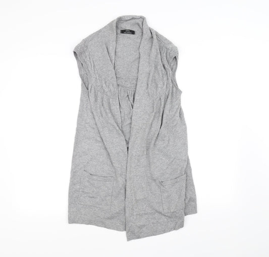 Marks and Spencer Womens Grey   Cardigan Jumper Size 12
